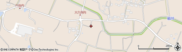 福島県須賀川市大久保（反田）周辺の地図