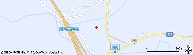 石川県輪島市三井町（洲衛ロ）周辺の地図