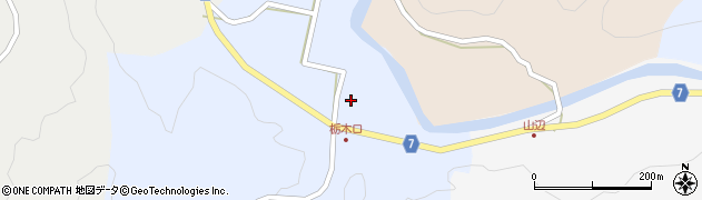 石川県輪島市門前町栃木（ロ）周辺の地図
