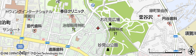 福島県須賀川市東町61周辺の地図