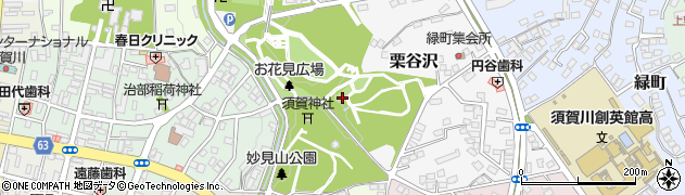三千代姫堂周辺の地図