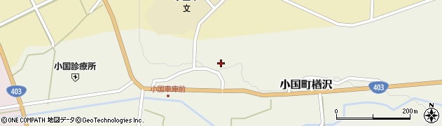 新潟県長岡市小国町楢沢352周辺の地図
