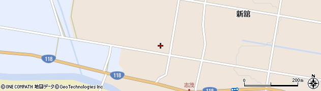 福島県須賀川市志茂下高木周辺の地図