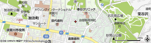 福島県須賀川市東町98周辺の地図