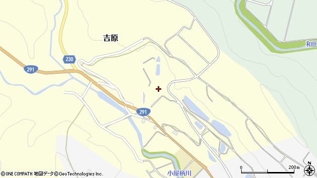 〒946-0122 新潟県魚沼市吉原の地図