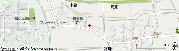 福島県須賀川市浜尾中路127周辺の地図