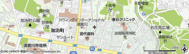 福島県須賀川市東町43周辺の地図