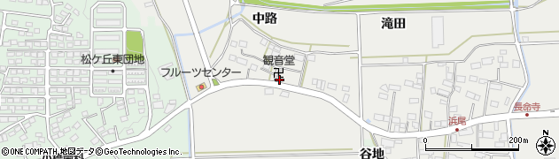 福島県須賀川市浜尾中路118周辺の地図