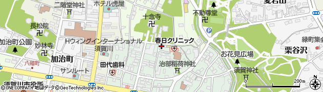 福島県須賀川市東町116周辺の地図