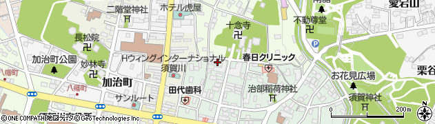 福島県須賀川市東町13周辺の地図