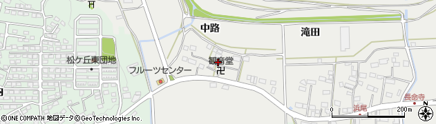 福島県須賀川市浜尾中路109周辺の地図