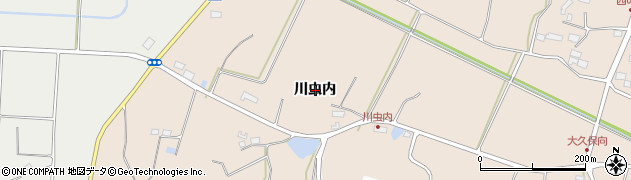 福島県須賀川市大久保（川虫内）周辺の地図