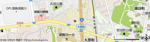 福島県須賀川市大黒町273周辺の地図
