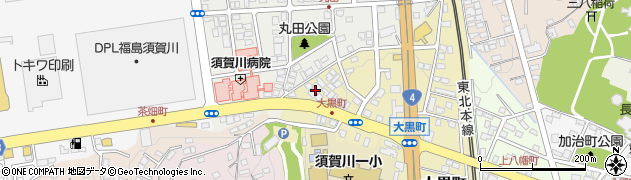 福島県須賀川市大黒町234周辺の地図