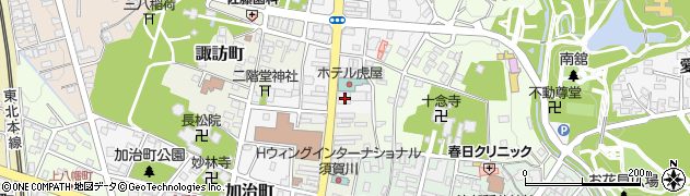 福島県須賀川市宮先町40周辺の地図