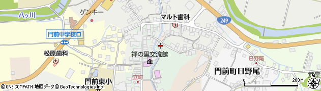 石川県輪島市門前町門前（新建）周辺の地図