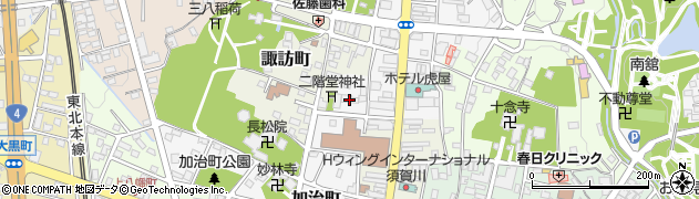 魚鮮水産 須賀川店周辺の地図