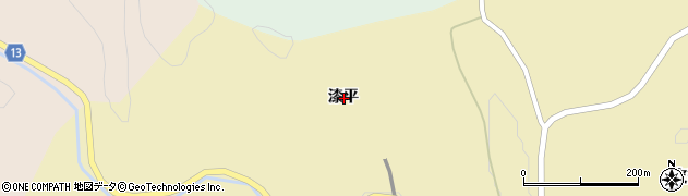福島県田村郡小野町皮籠石漆平周辺の地図