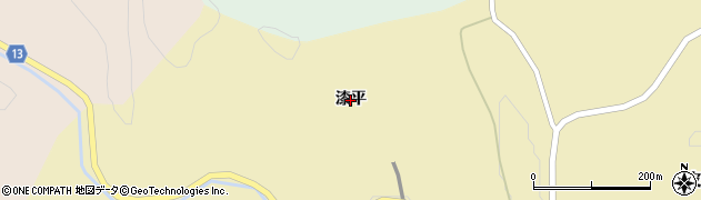 福島県小野町（田村郡）皮籠石（漆平）周辺の地図