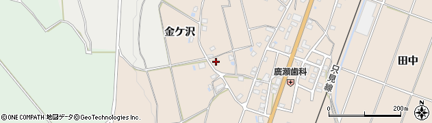 新潟県魚沼市金ケ沢345周辺の地図