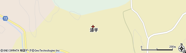 福島県田村郡小野町皮籠石漆平84周辺の地図
