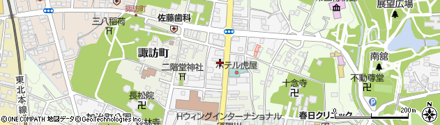 福島県須賀川市宮先町21周辺の地図