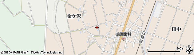 新潟県魚沼市金ケ沢347周辺の地図