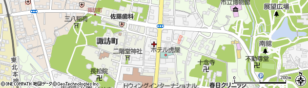福島県須賀川市宮先町19周辺の地図