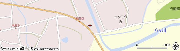 石川県輪島市門前町道下（わ）周辺の地図