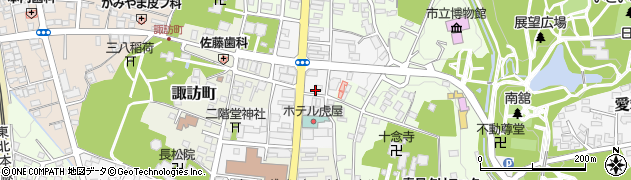 福島県須賀川市宮先町周辺の地図