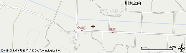 福島県須賀川市北横田風用田周辺の地図