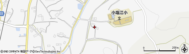 福島県須賀川市塩田（小深田）周辺の地図