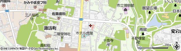 福島県須賀川市宮先町75周辺の地図