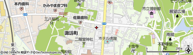 福島県須賀川市宮先町14周辺の地図