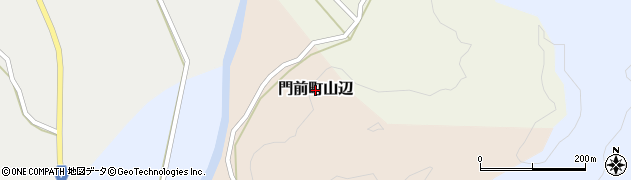 石川県輪島市門前町山辺周辺の地図