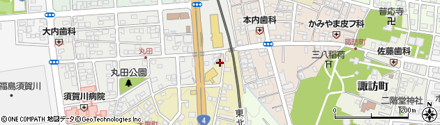 福島県須賀川市大黒町2周辺の地図