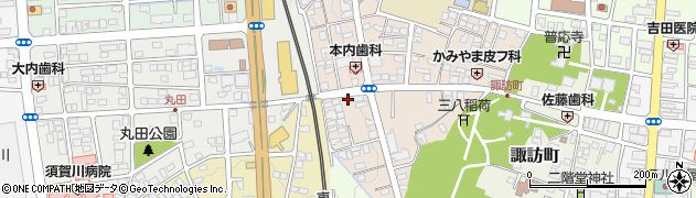 福島県須賀川市弘法坦58周辺の地図