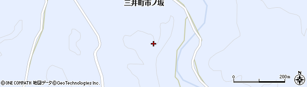 石川県輪島市三井町（市ノ坂ウ）周辺の地図