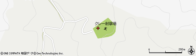 宇津峰射撃場周辺の地図