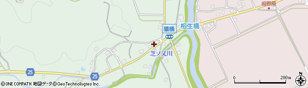 新潟県長岡市小国町横沢262周辺の地図