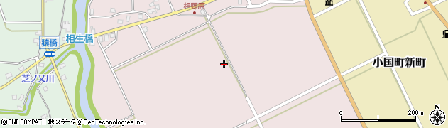 新潟県長岡市小国町相野原周辺の地図