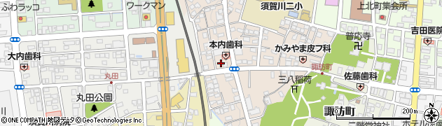 福島県須賀川市弘法坦46周辺の地図