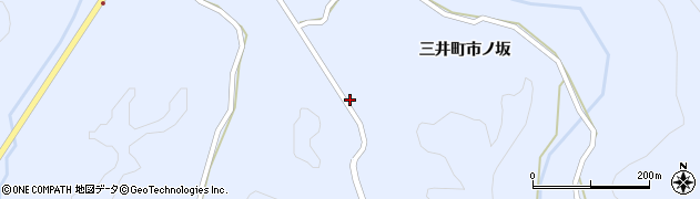 石川県輪島市三井町（市ノ坂ヘ）周辺の地図