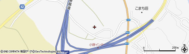 福島県小野町（田村郡）小野新町（馬番）周辺の地図