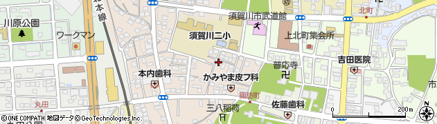 福島県須賀川市弘法坦129周辺の地図