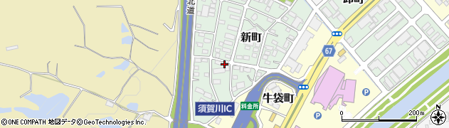 福島県須賀川市新町14周辺の地図