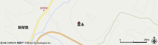 福島県郡山市田村町田母神（富永）周辺の地図