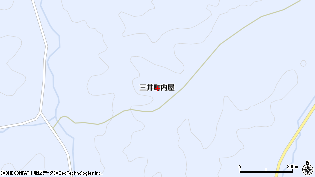 〒929-2374 石川県輪島市三井町内屋の地図