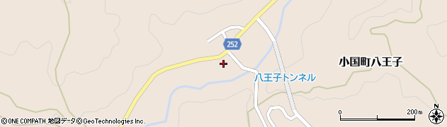 新潟県長岡市小国町八王子616周辺の地図
