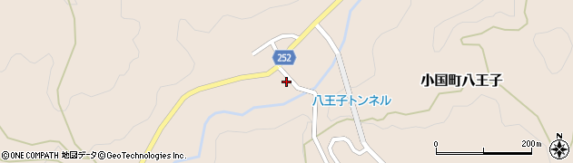 新潟県長岡市小国町八王子476周辺の地図